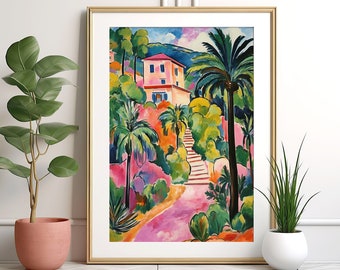 Matisse Landscape Print: Fauvism Inspired Wall Art, Printable Wall Decor (Digital Download)