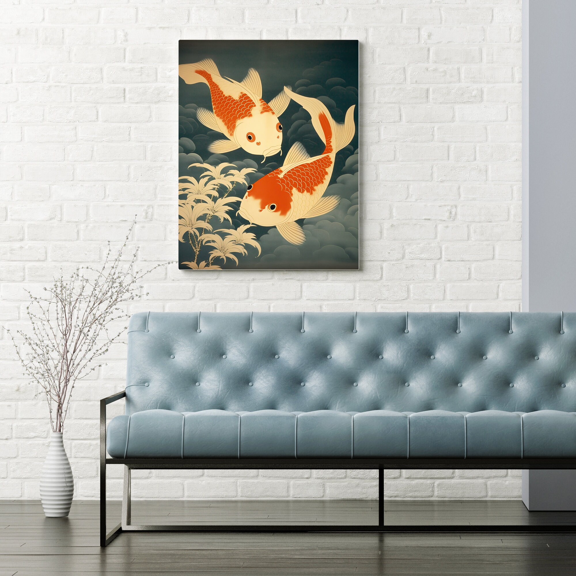 Japanese Print Japandi Wall Art Japanese Bathroom Art Woodblock Art ...