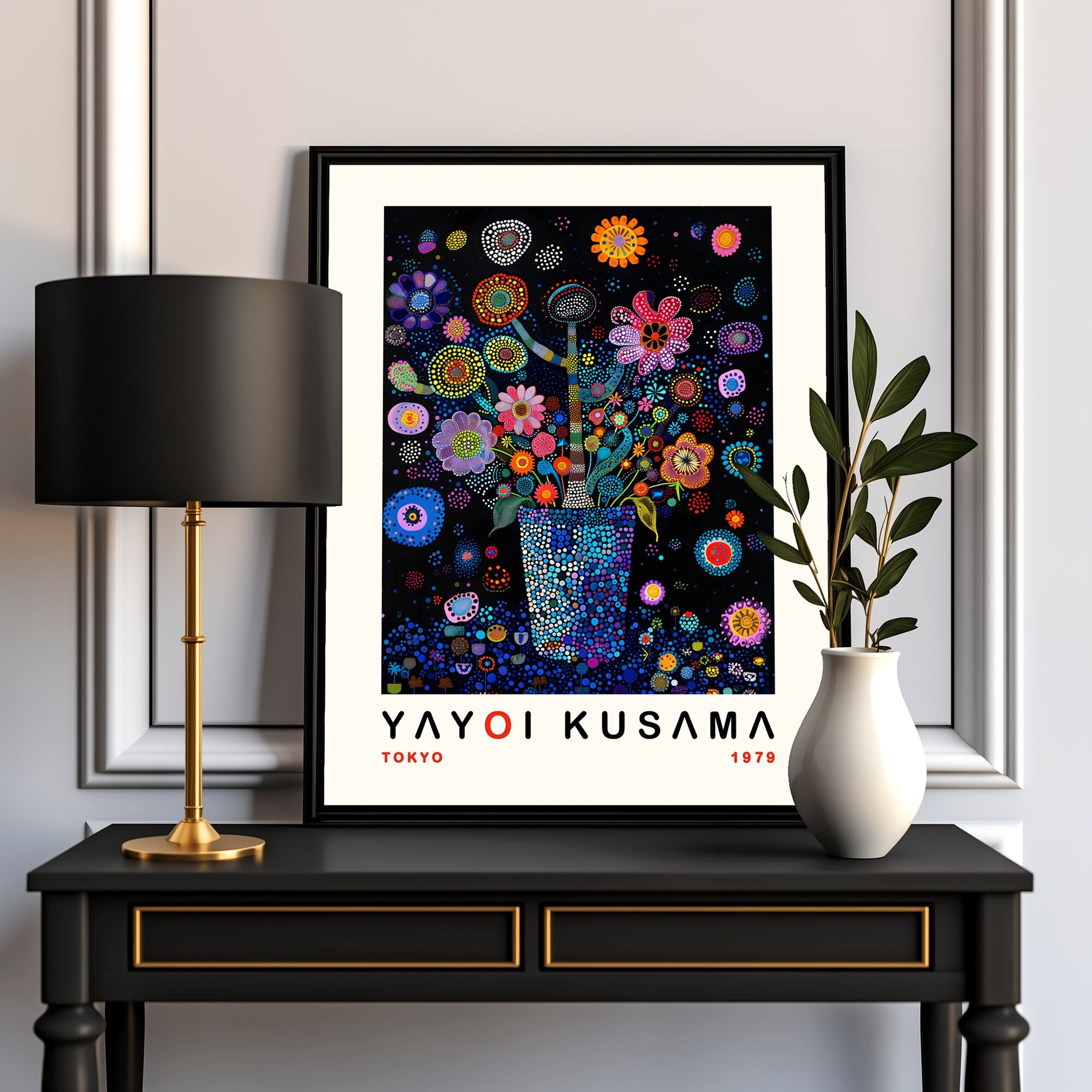 ARTINSPIRIO Yayoi Kusama Plakat (Only Poster, 60x80 Produktbild-Vorschau 11