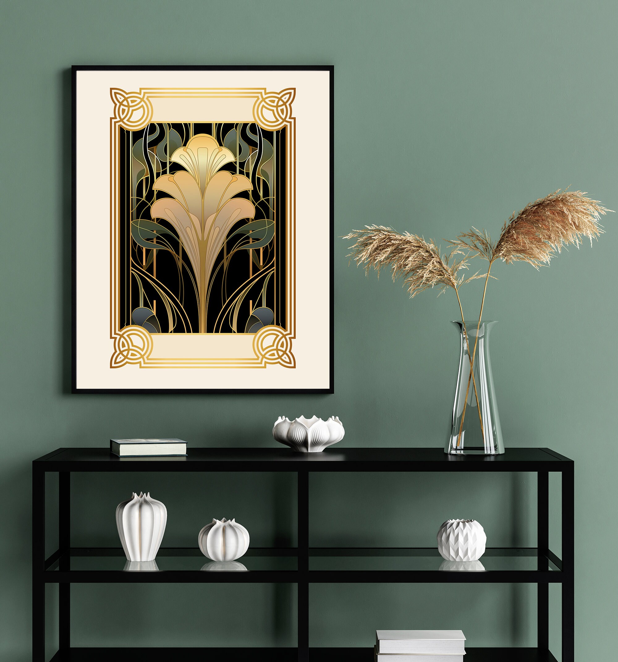 Art Deco PRINTABLE Wall Art Trendy Print Vintage Style Poster Art Deco ...