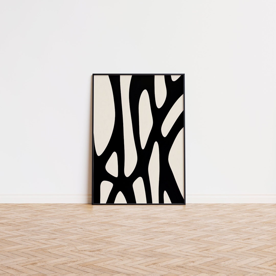 PRINTABLE Minimalist Modern Wall Art Decor, Abstract Digital Art Print ...
