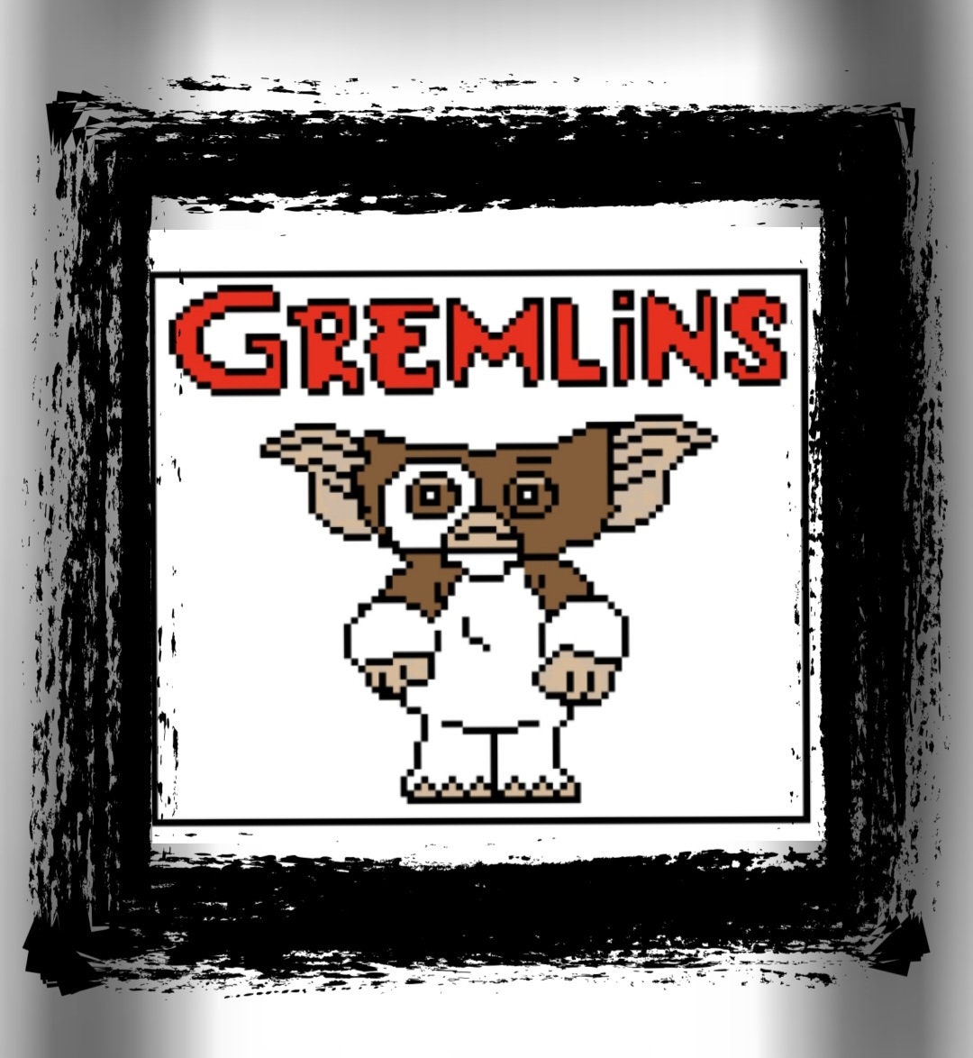 Gizmo, Gremlins Cross Stitch Pattern. Digital PDF. 80s Movie Xstitch - Etsy