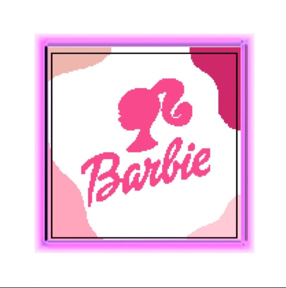 Barbie Cross Stitch Pattern, Digital PDF. Cross Stitch Barbie. 