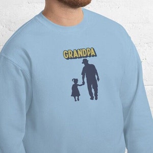 Grandpa Sweatshirt Gift for Grandparent from granddaughter Unisex Sweatshirt