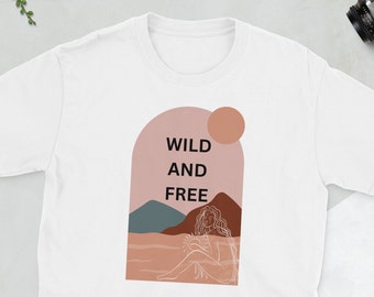 Wild and Free Western Wear Outdoor Love Short-Sleeve Unisex T-Shirt