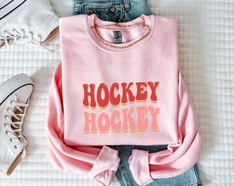 Felpa da hockey, modello Gildan, abbigliamento per tifosi sportivi