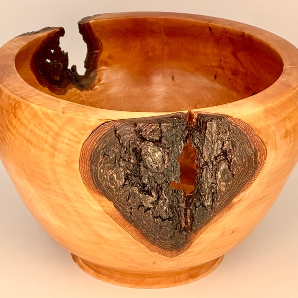 Handmade Bradford Pear Hollow Form Bowl