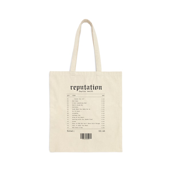 reputation receipt tote