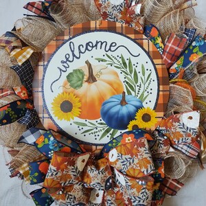 Welcome Fall Wreath