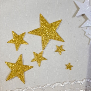 Stelle in gomma eva decorazioni