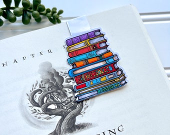 Book Stack Magnetic Bookmark - Book Lover - gift - Booktok