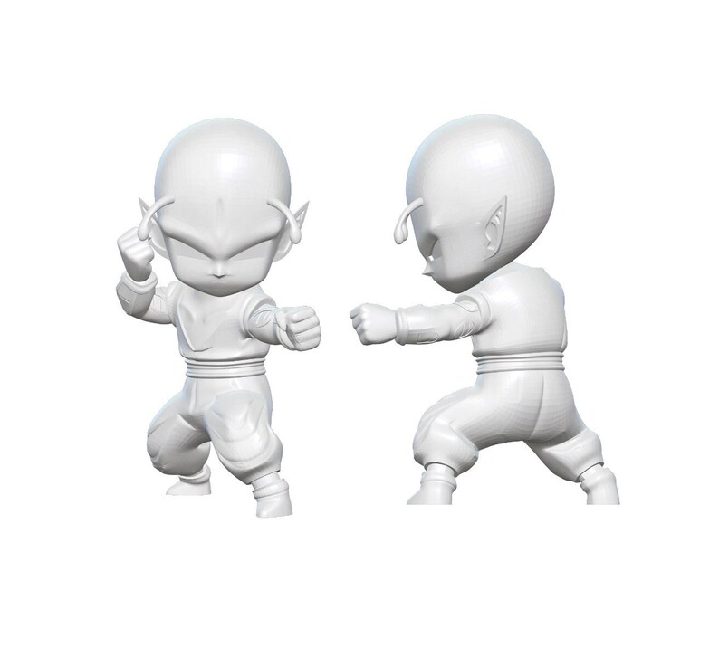 Chibi Piccolo DBZ STL 3D Model / 1 Full Piece Etsy