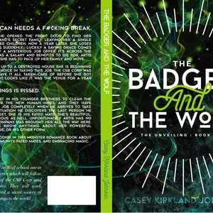 The Badger and the Wolf (Unveiling Book 1) Signed Copy