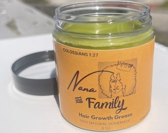 Hair Growth Grease, Hair and scalp balm, Hair grease for dry scalp