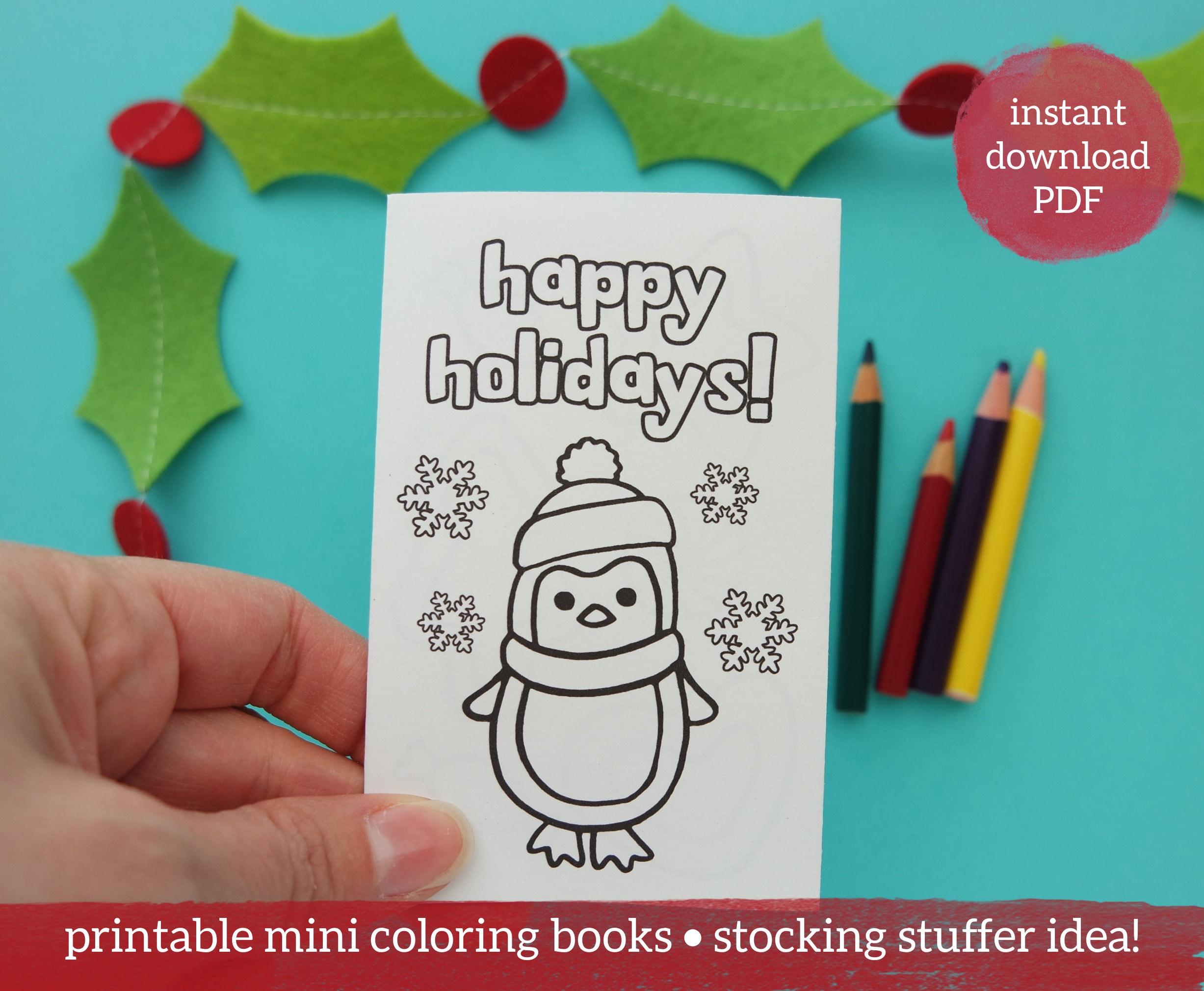 Mini Coloring Book Adult 