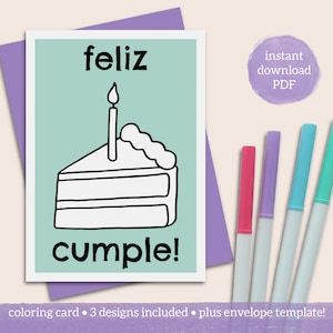 Feliz Cumpleaños, Feliz cumpleaños, Arte digital español, SVG, PNG, JPG,  pdf Impresión de camisa, Decoración de pared, Tarjeta de felicitación  Sublimación, Imprimible -  España