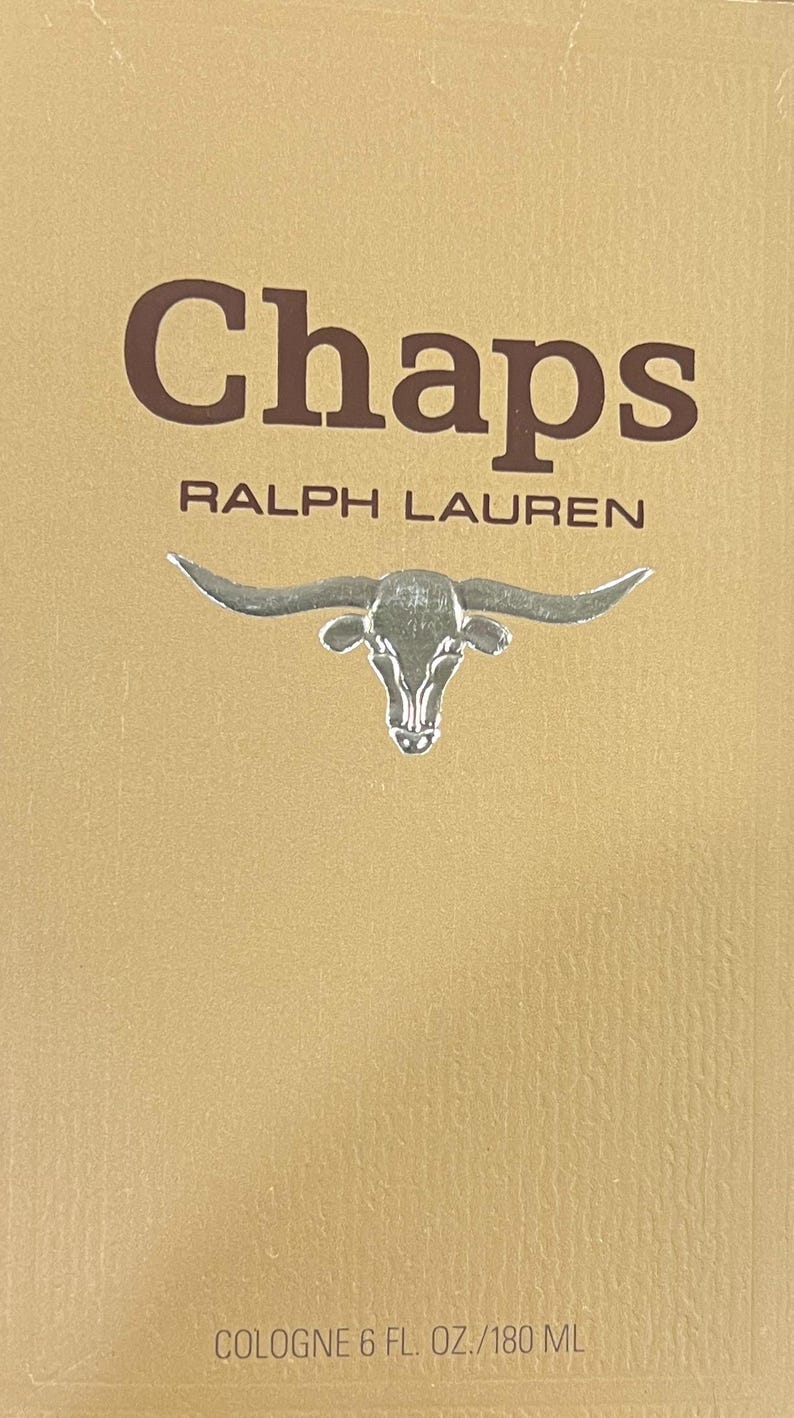 Chaps Ralph Lauren 6oz Cologne, Fragrance 6 Fluid Ounces. New Never ...