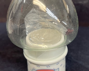 Country Goose hurricane lamp, Brand New, Vintage Late 1980's