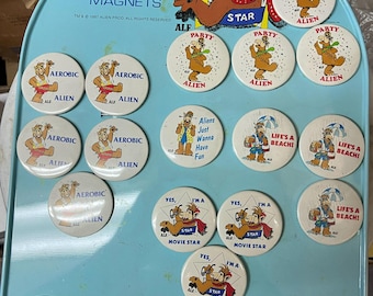 AlfAlien magnets, Yes I&#39;m a Movie Star, Brand New, never used Great Christmas Gift for Alf fan