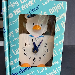 Wall Clock Child&#39;s Clock, Vintage 1980&#39;s, New, Never used