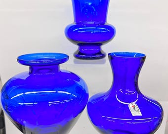 ケルシー・マーフィー作 カメオグラス 花瓶 ガラス彫刻 ピルグリム