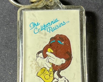 Key Chain California Raisins, Brand New, never used