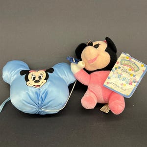 Baby Minnie Mouse pull string musical,  Vintage 1980&#39;s, New, Never used