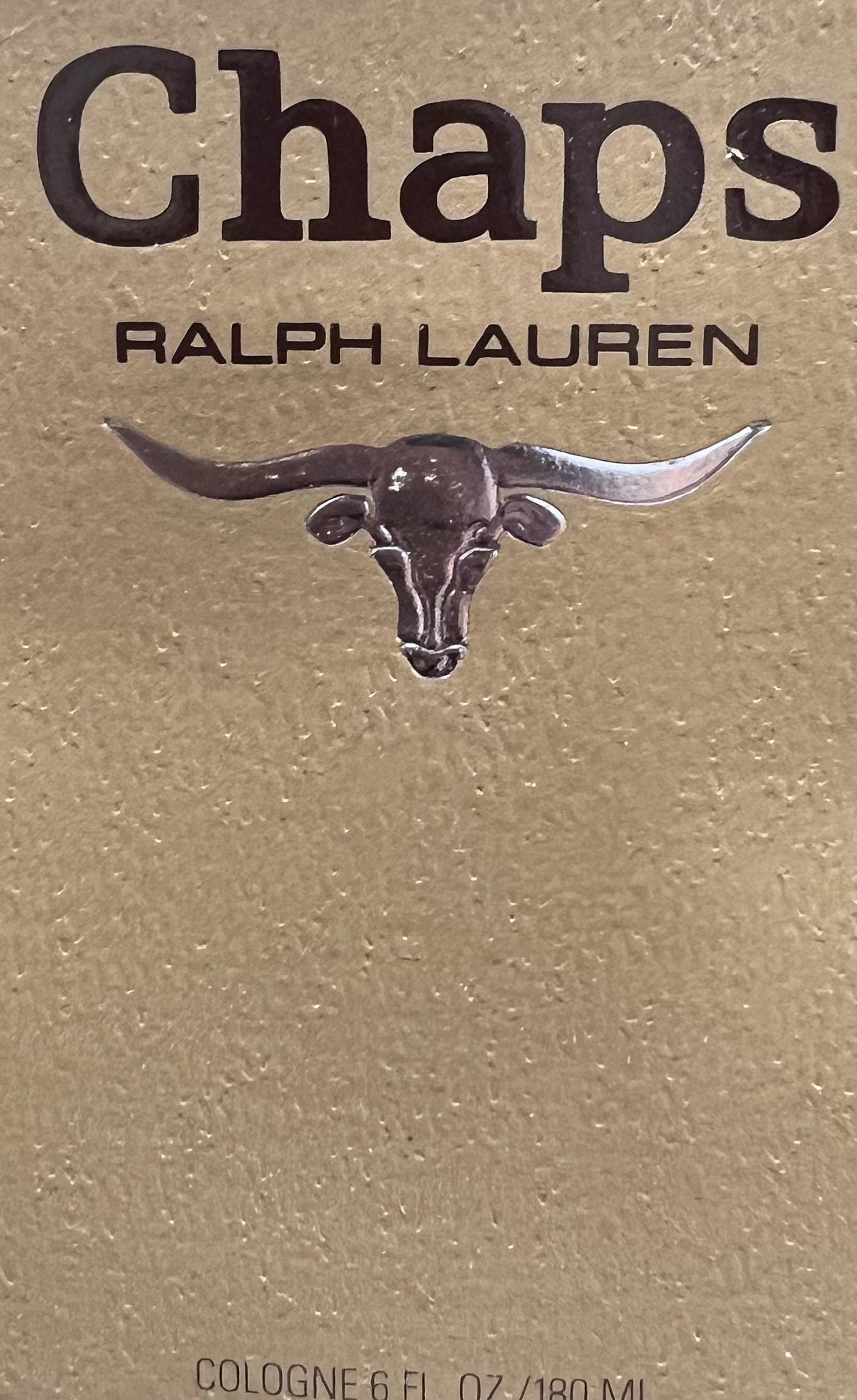 Chaps Ralph Lauren 6oz Cologne, Fragrance 6 Fluid Ounces