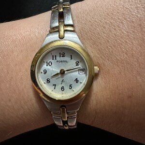 Ladies Silver/Gold Timex