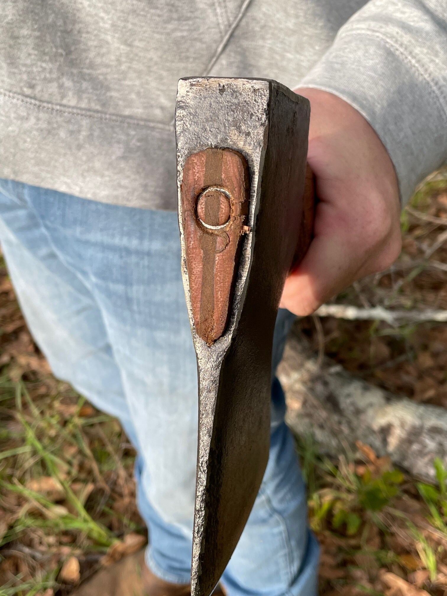 Axe With Octagon Handle Etsy