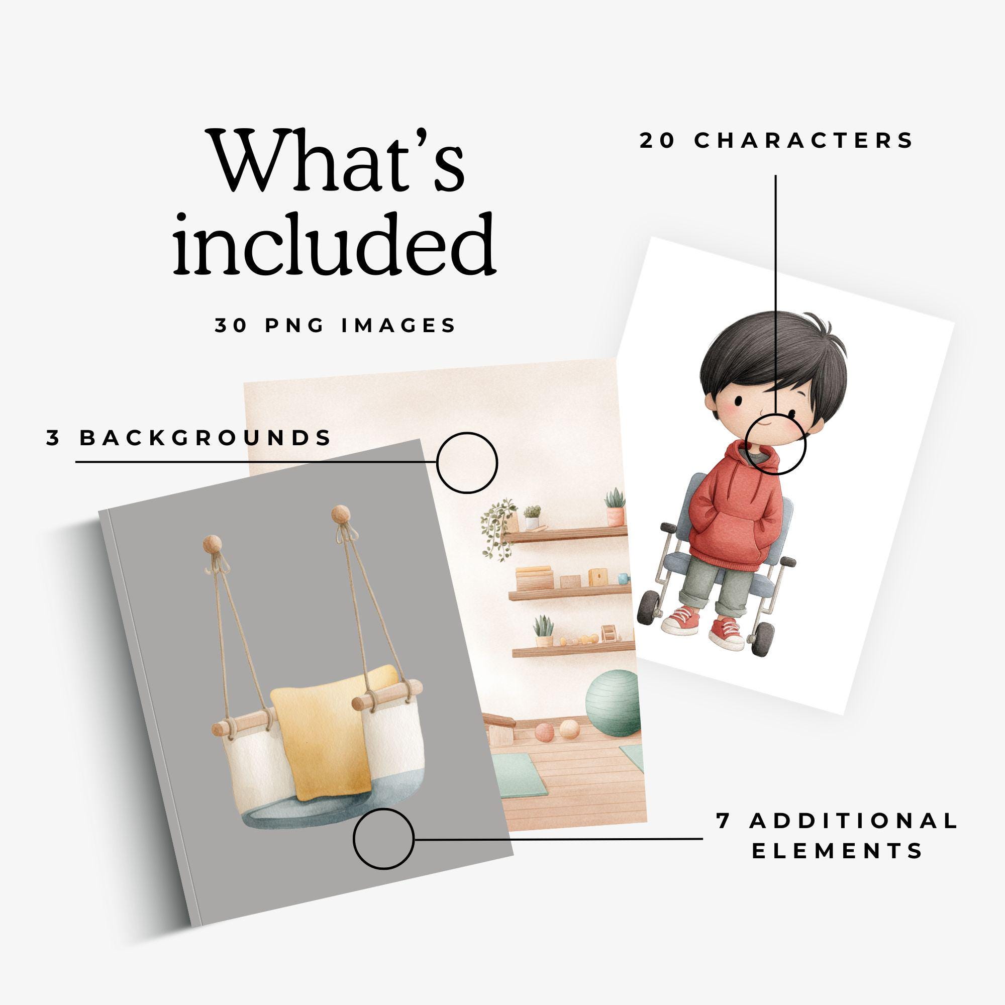 Special Education Clipart Bundle, Watercolor Teachers Students ...