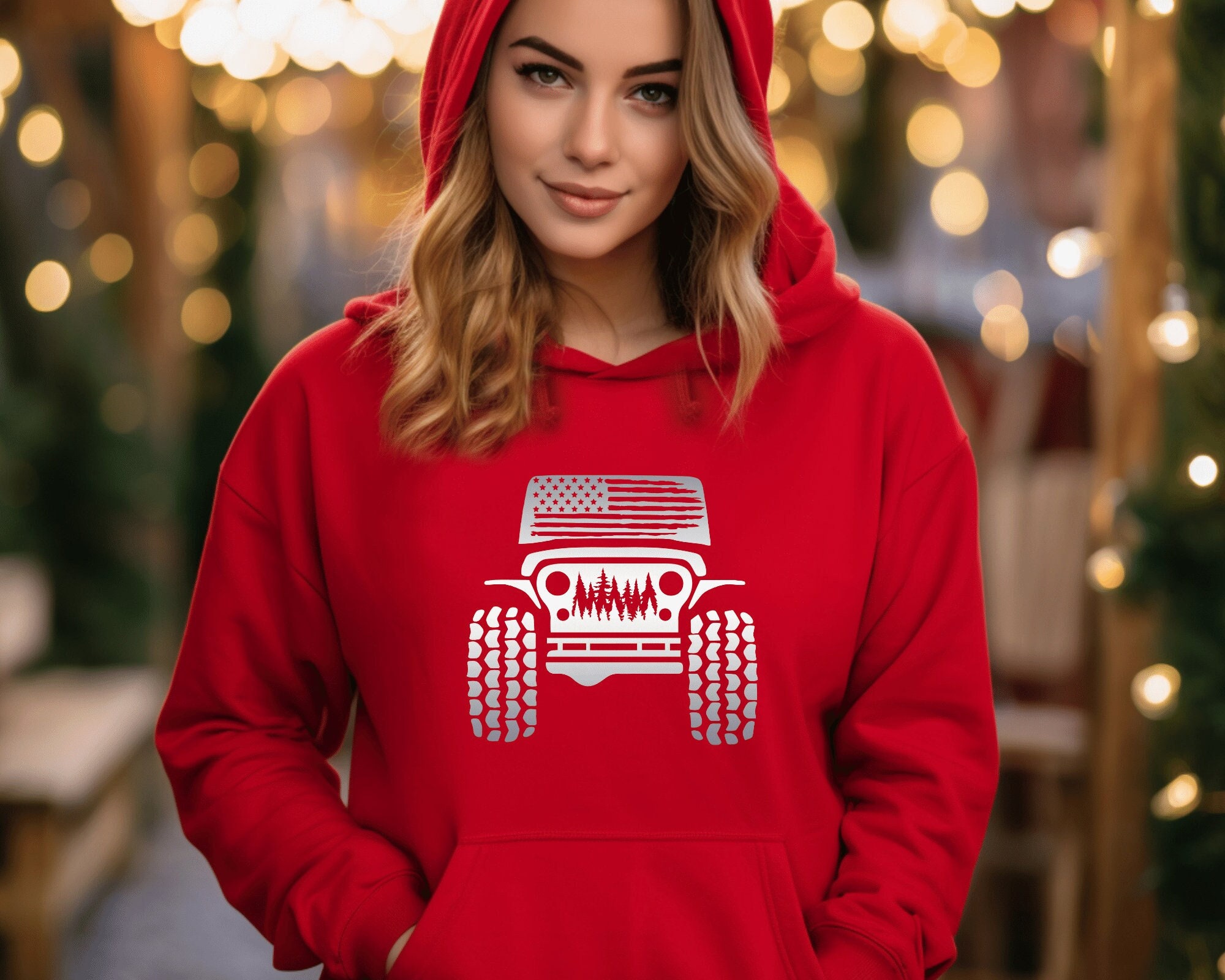 Jeep christmas deals sweater
