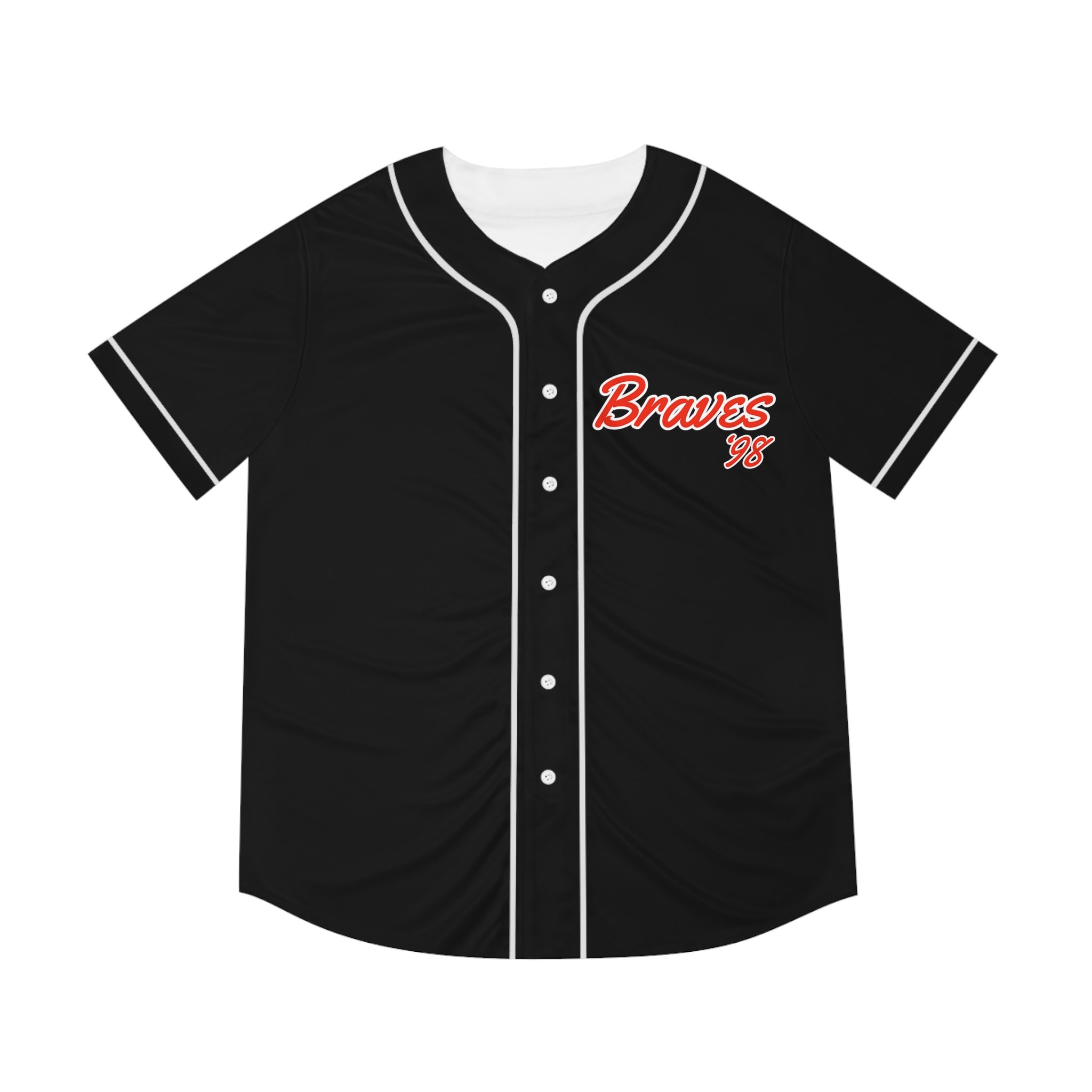 Morgan Wallen 98 Braves Men's Baseball Jersey (AOP)