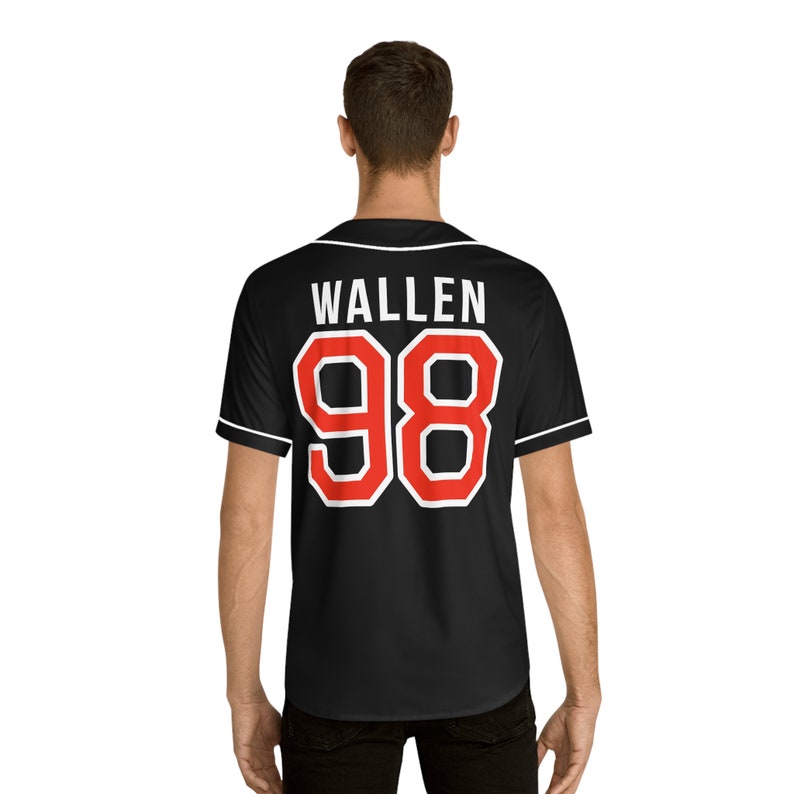 Wallen 98 Braves Men's Baseball Jersey AOP Etsy