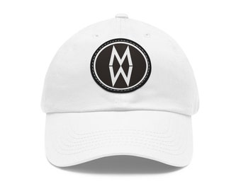 Morgan Wallen Dad Hat with Leather Patch (Round)
