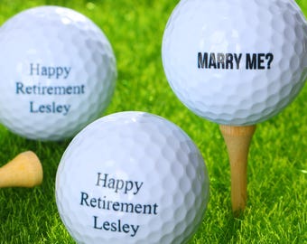 Custom Golf Balls, Golf Gifts For Men, Personalized Photo Golf Balls, Customized Golf Balls With Photo, Gift for Husband, Groomsmen Gift