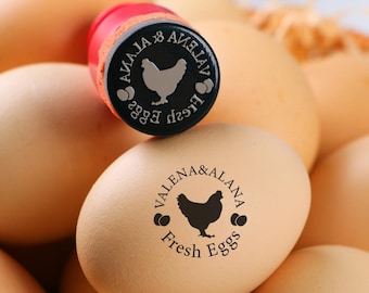 Egg Stamps Personalized Custom Egg Stamp, Chicken Coop Idea, Chicken Egg Stamp, Farm Stamper, Chicken Gifts, Hen Mini Egg Stamp For Farmer