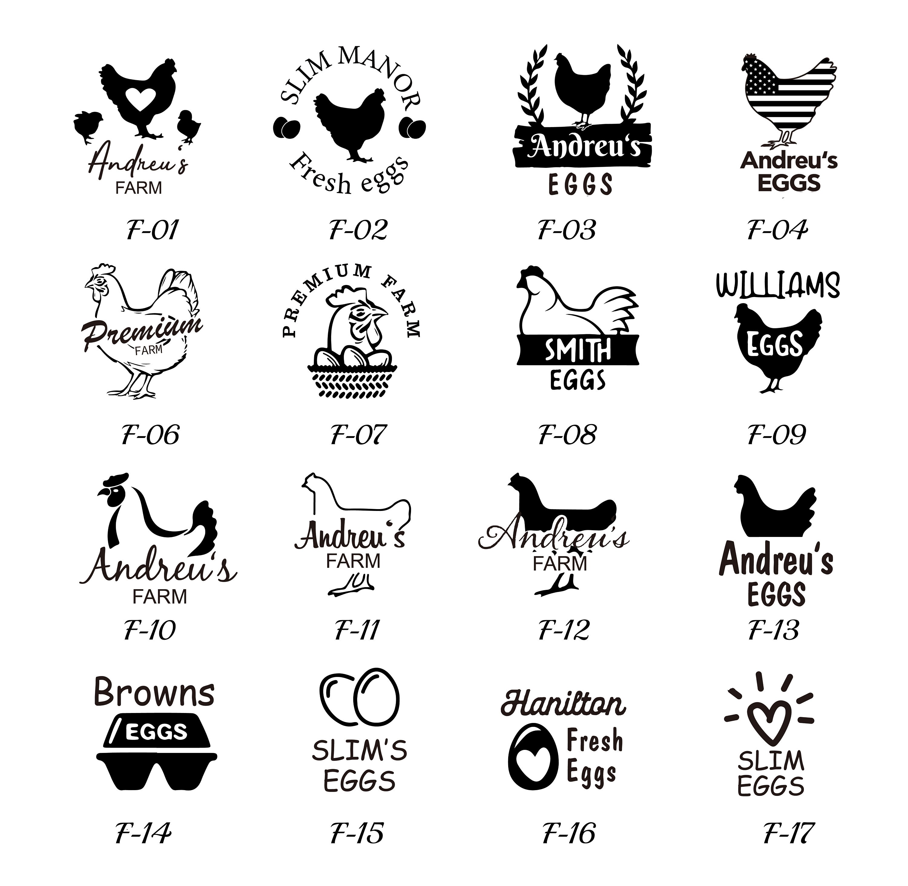Custom Egg Stamp , Egg Stamp , Custom Egg Carton Stamp, Fresh Egg Stamp