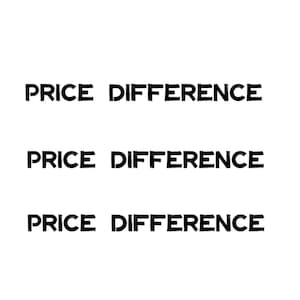 Diferença de preço para selo
