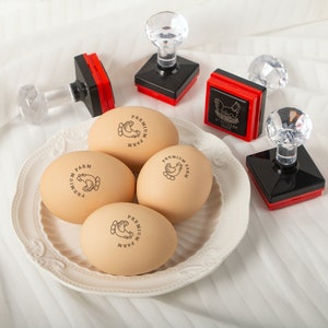 Custom Egg Stamp , Egg Stamp , Custom Egg Carton Stamp, Fresh Egg Stamp, Chicken Coop Egg Stamp, Personalized Egg Stamp, Egg，Stamp，Egg tray