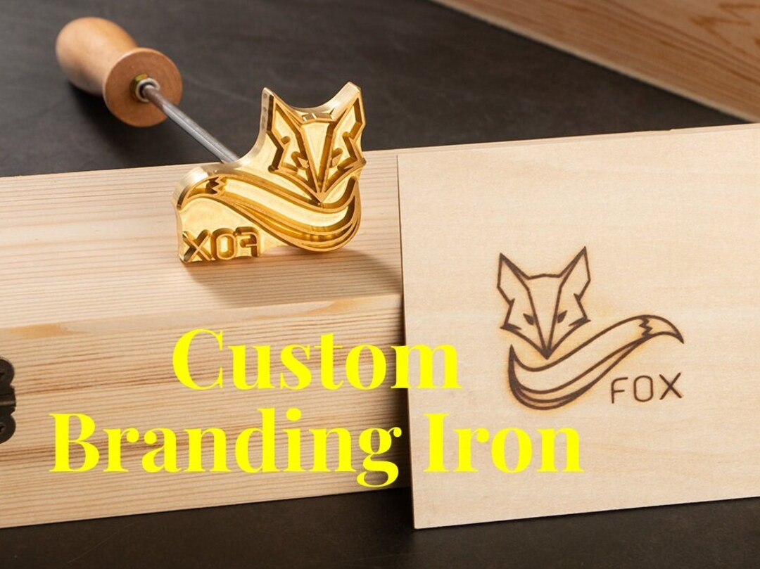 Custom Branding Iron, Brand Iron for Wood, Signature Branding Iron
