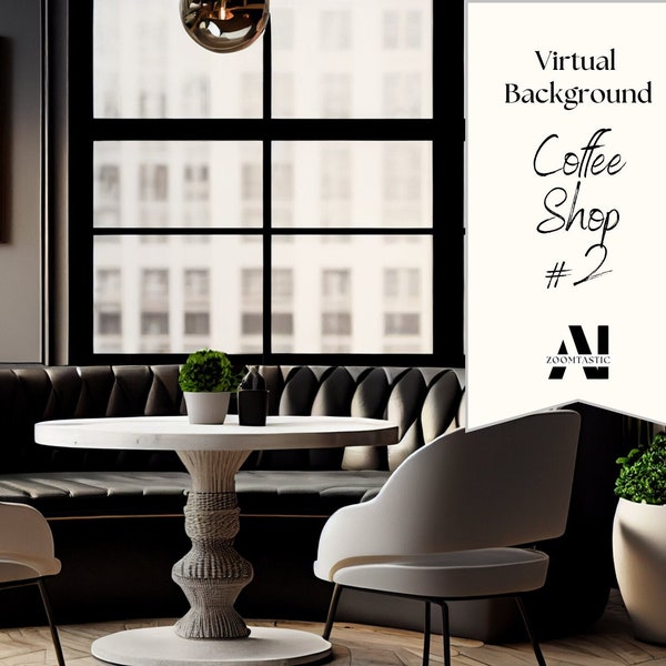 Zoom Coffee Shop Background Etsy