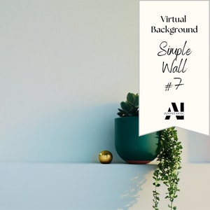 Simple Wall Zoom Background #7 | Backdrop for Video Call | Zoom Home Office Background | Virtual Office | Zoom Backdrop | Stunning AI Images