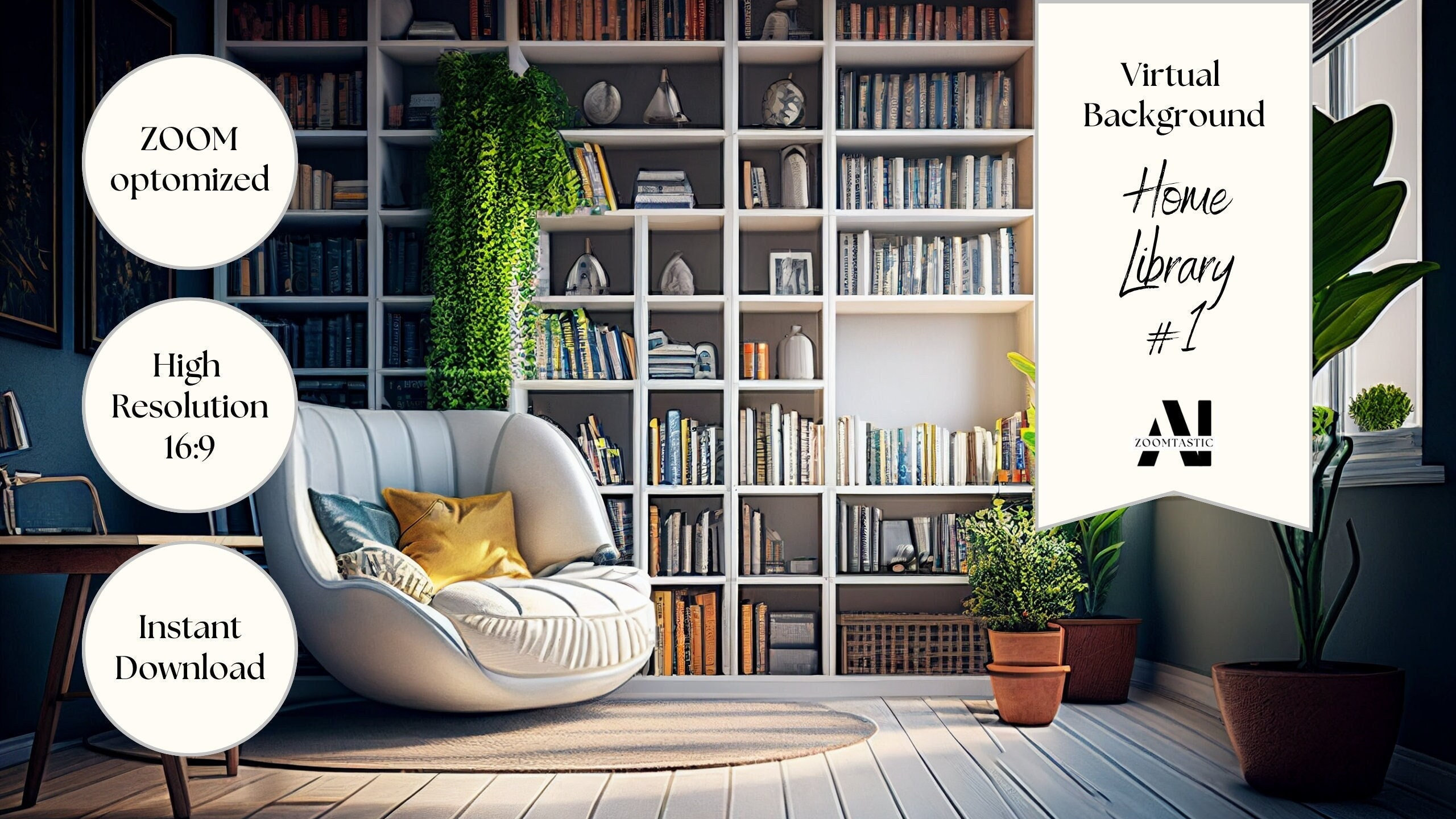 Zoom Background Home Library 1 Zoom Office Background Zoom Home Office