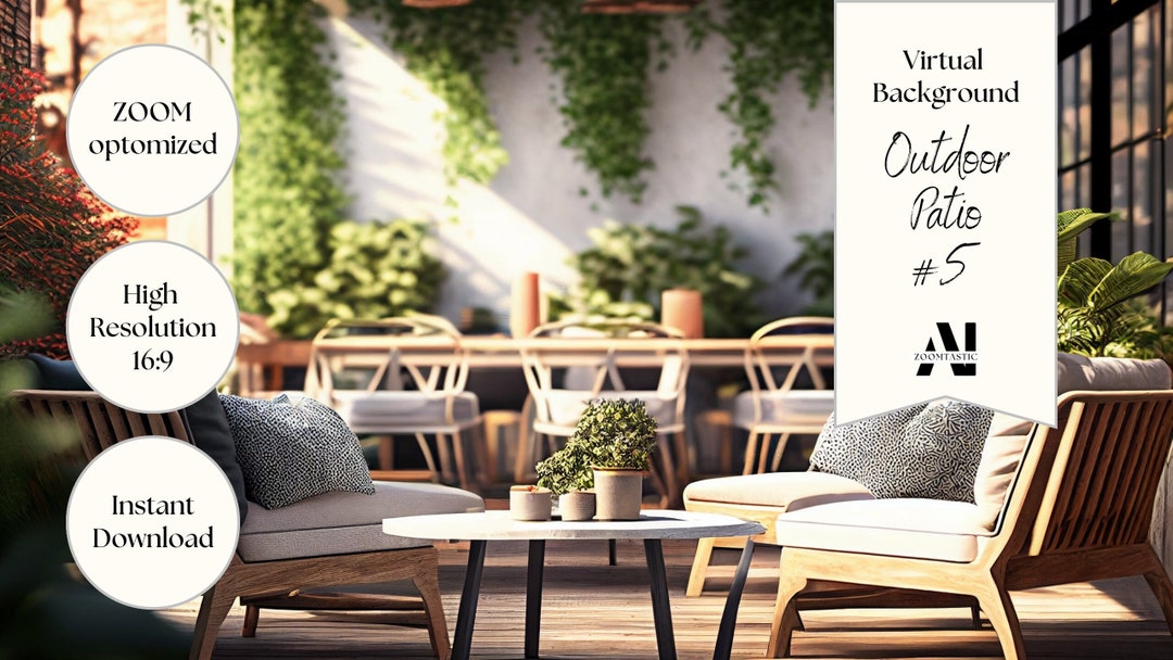 Zoom Background Outdoor Patio 5 Zoom Office Background Zoom Home Office