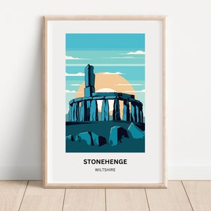 Stonehenge | Stonehenge Kunst | Stonehenge Kunstdruck | Stonehenge Poster