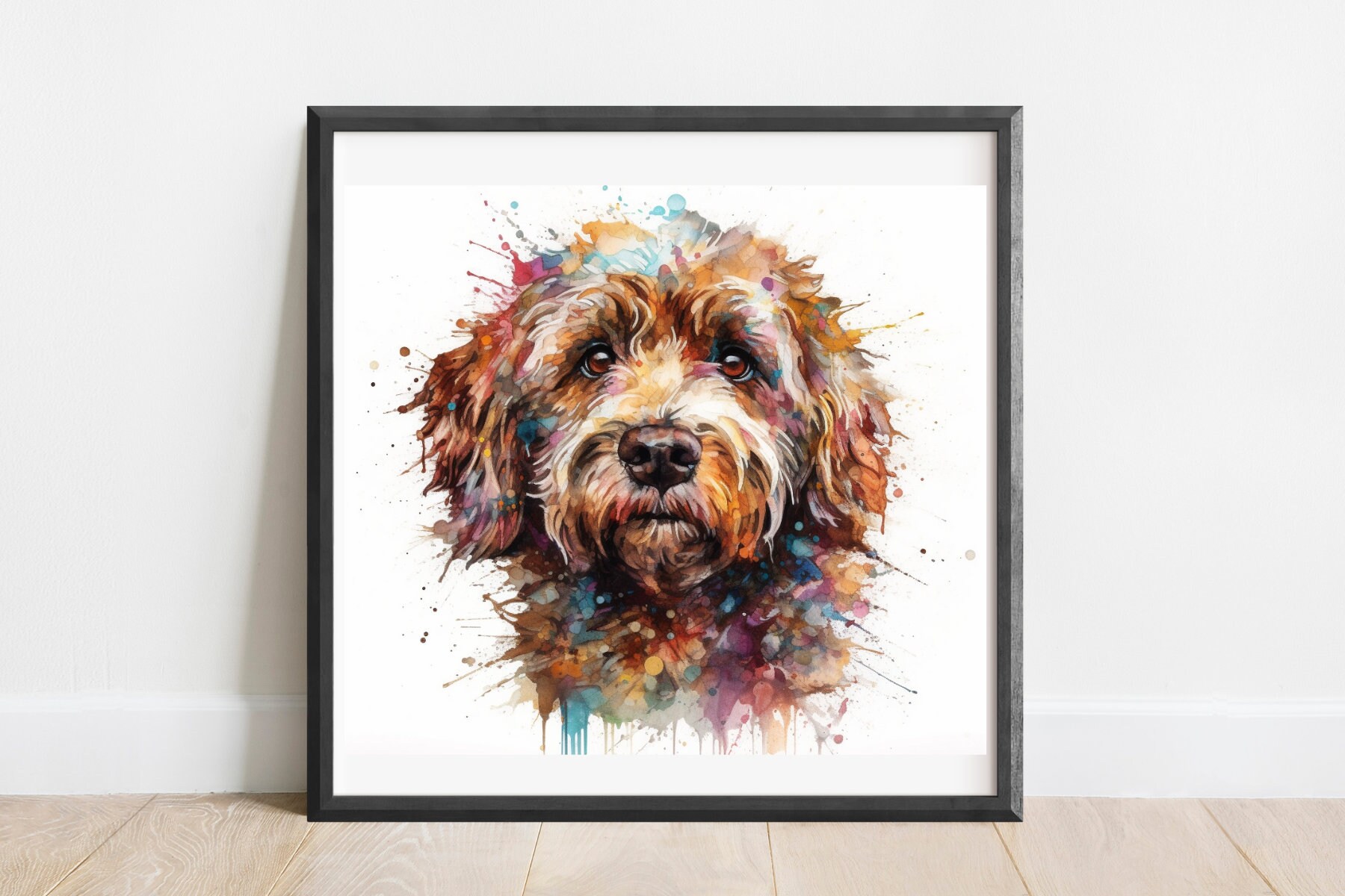 Cockapoo Print | Cockapoo | Cockapoo Poster | Watercolour Print | Dog ...
