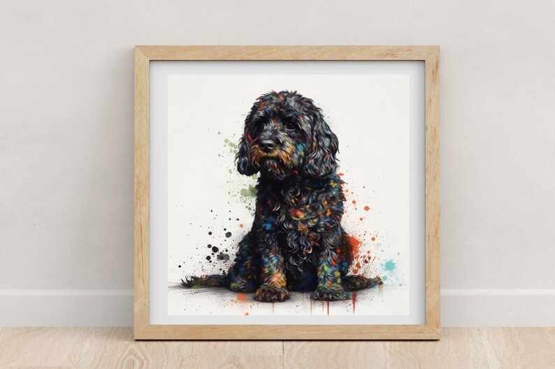 Cavapoo Print | Cavapoo | Cavapoo Poster | Watercolour Print | Dog ...