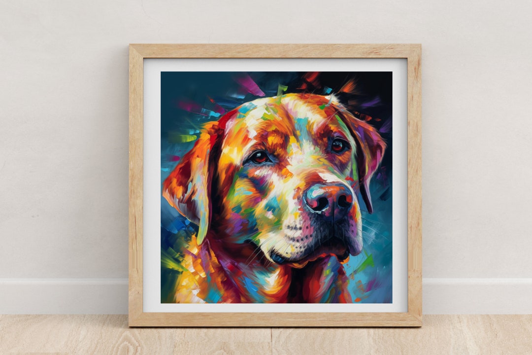 Labrador Print | Labrador | Labrador Poster | Watercolour Print | Dog ...