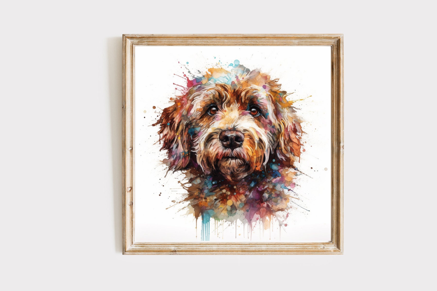 Cockapoo Print | Cockapoo | Cockapoo Poster | Watercolour Print | Dog ...